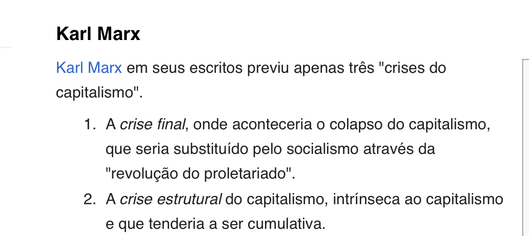 Crise capitalista